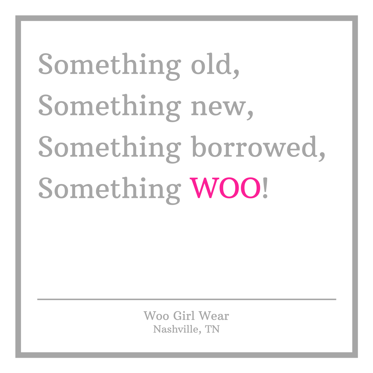 "SOMETHING WOO" CANDLE