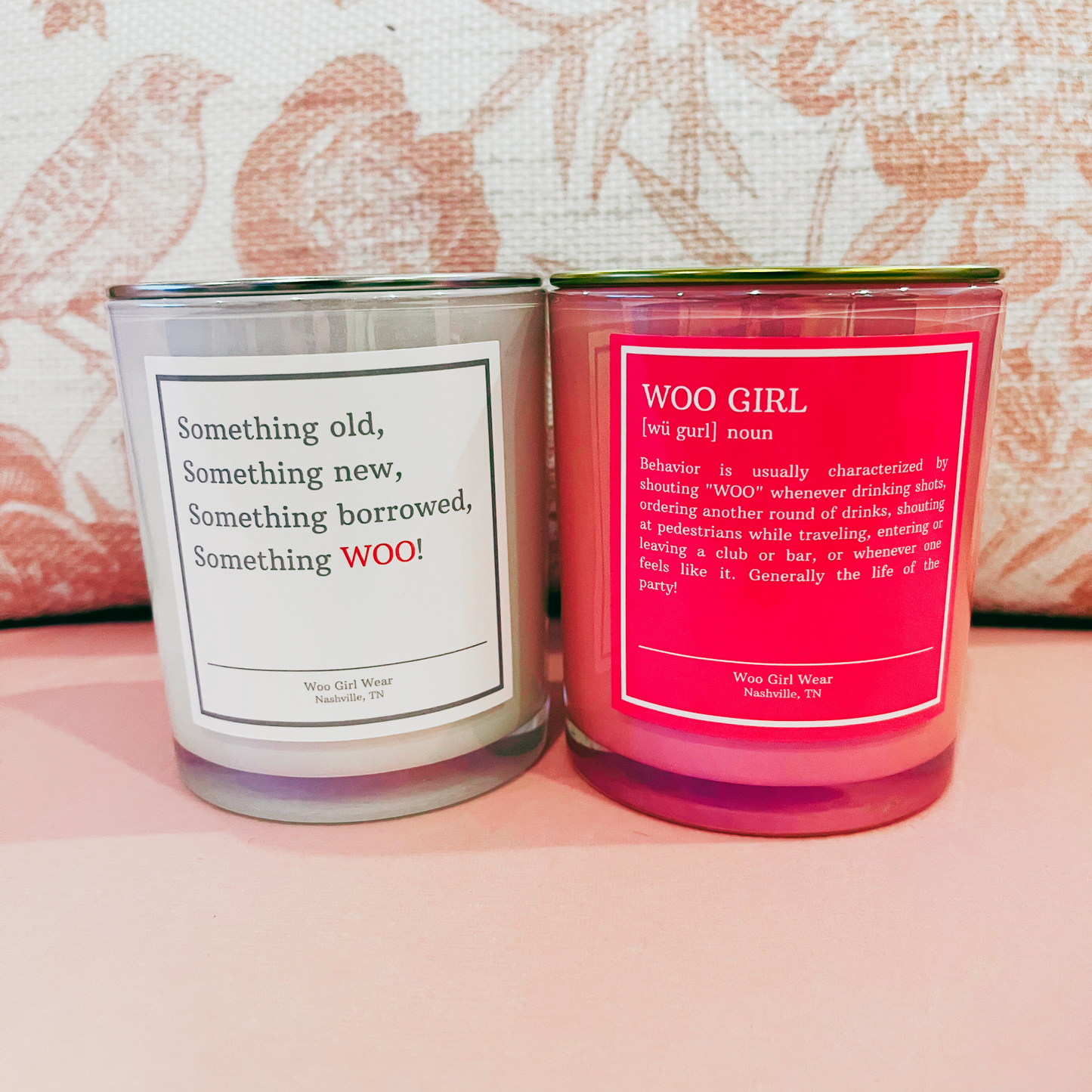 "SOMETHING WOO" CANDLE