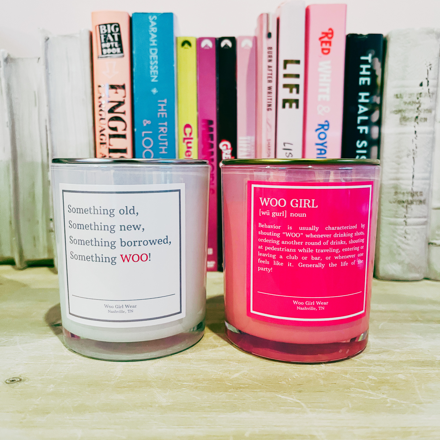 "SOMETHING WOO" CANDLE
