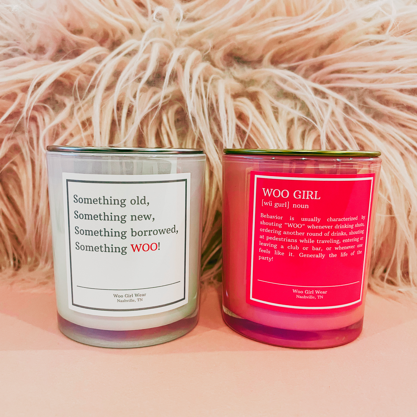"SOMETHING WOO" CANDLE