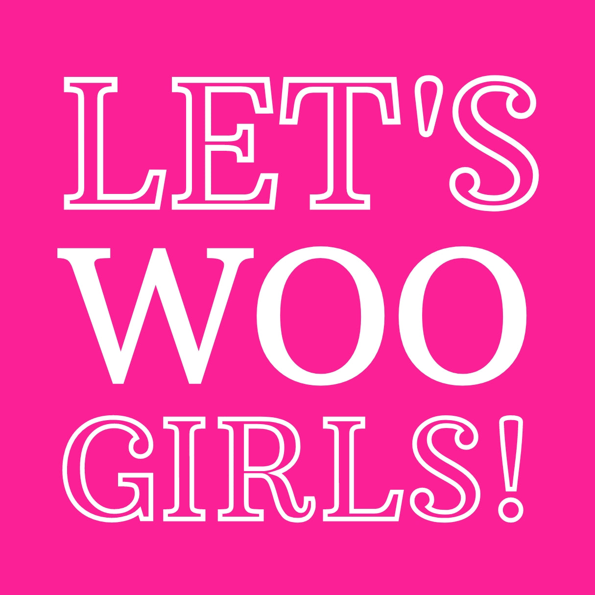 WOO GIRL KOOZIE