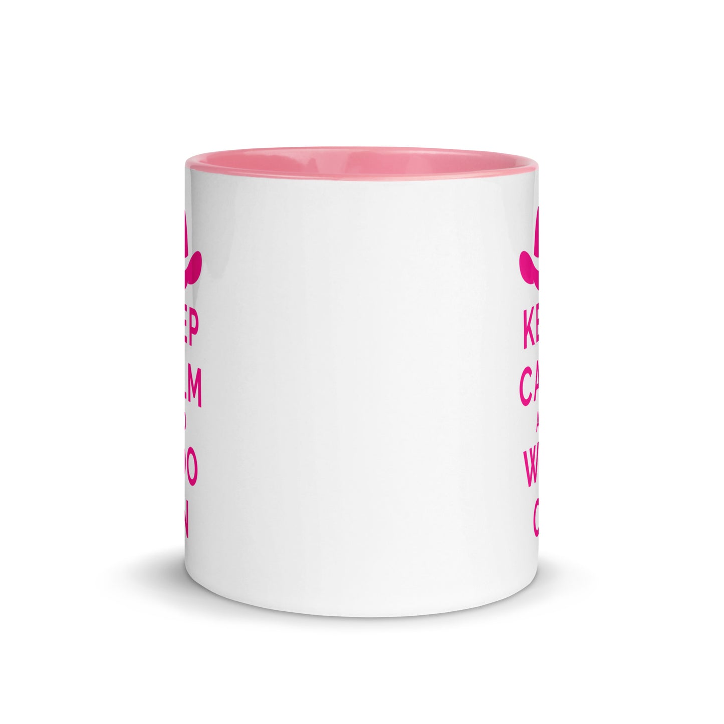 Woo Girl "Woo On" Mug with Color Inside