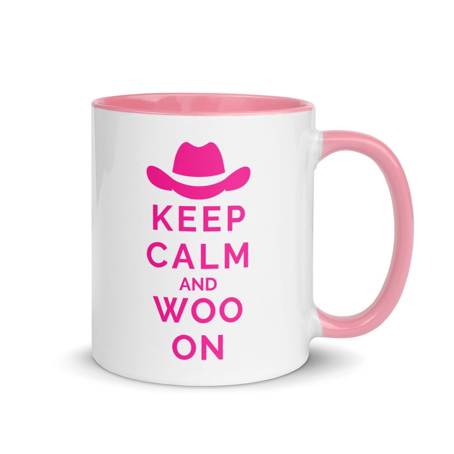 Woo Girl "Woo On" Mug with Color Inside